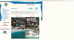 Desktop Screenshot of hotelacquamarina.it